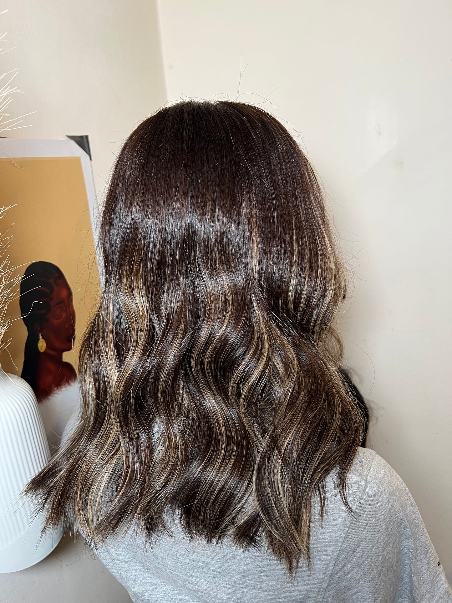 Golden Balayage Bob