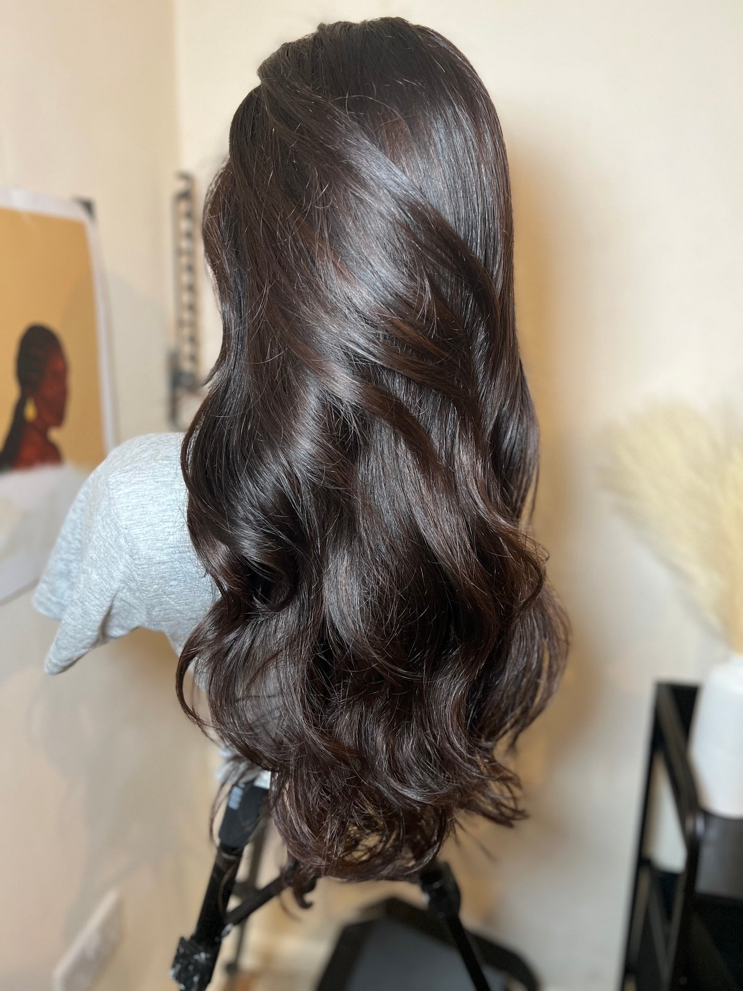 Deep Brunette Espresso Balayage