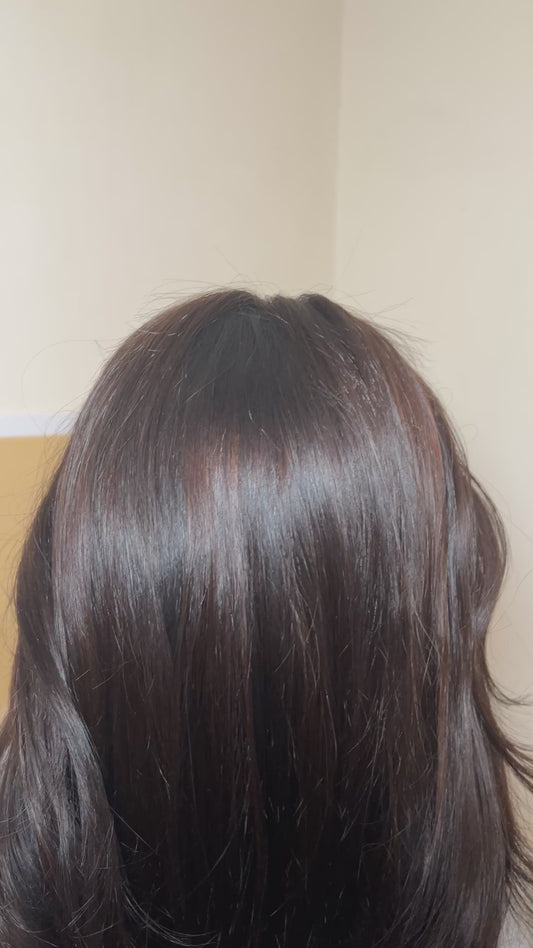 Deep Brunette Espresso Balayage